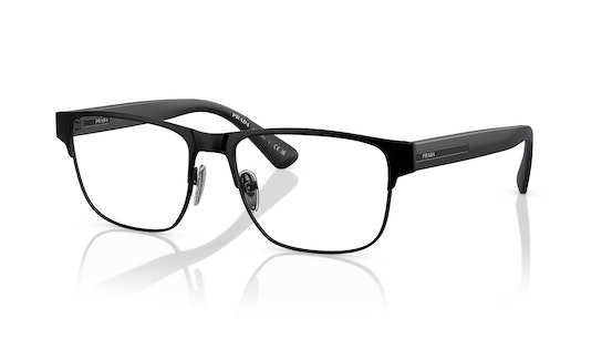Prada PR 57ZV (1BO1O1) Glasses Transparent / Black