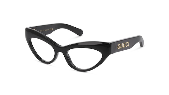 Gucci GG 1295O (001) Glasses Transparent / Black